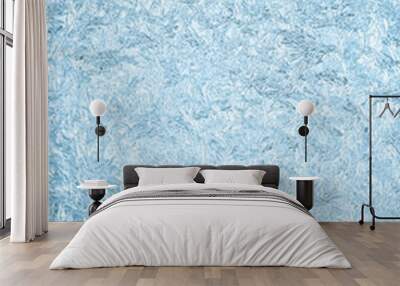 Icy flowers Wall mural