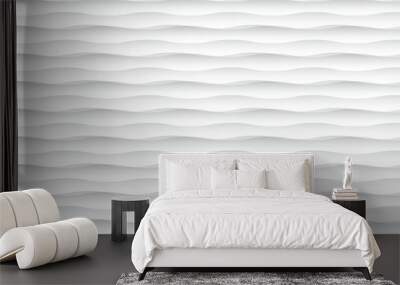 Abstract geometric white and gray color background. Vector, illustration.	 Wall mural