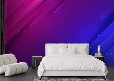 Dynamic And Colorful Abstract Background Wall mural