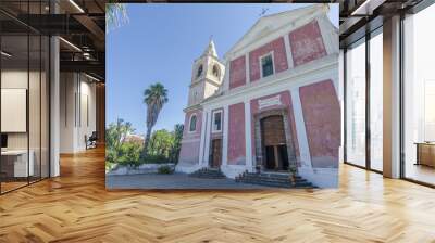 Church on Stromboli Wall mural