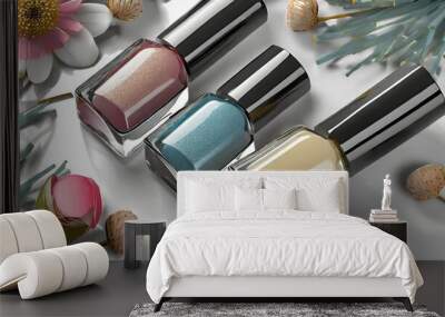 nail polish finger make up beauty cosmetic  Wall mural