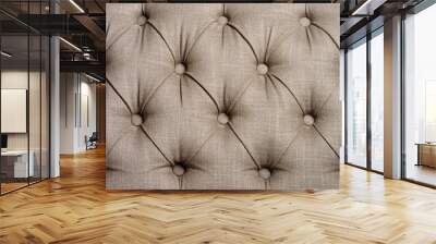 Close-up of upholstered furniture Wall mural