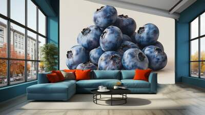 blueberries Wall mural