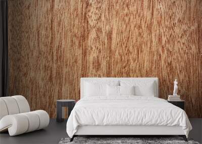 Okoume wood surface - vertical lines Wall mural