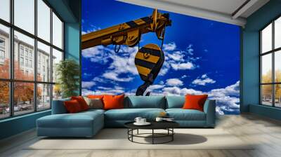 Crane hook Wall mural