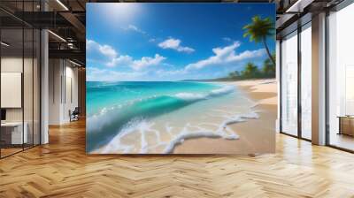 beach Wall mural