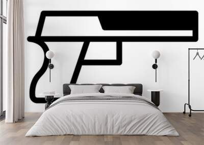 gun dualtone  Wall mural