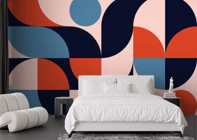 Abstract Geometry Pattern Artwork Wall mural