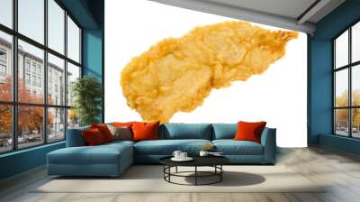 Battered Fish Fillet Wall mural