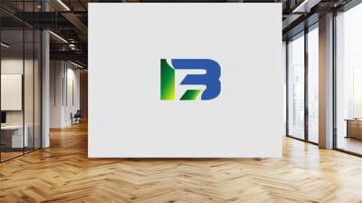 Letter b logo icon design template elements
 Wall mural