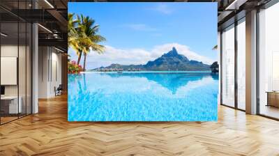 bora bora landscape Wall mural