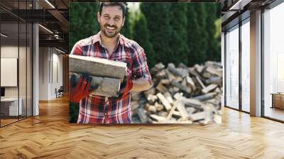 Lumberjack Wall mural