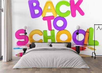 Back to School Wall mural