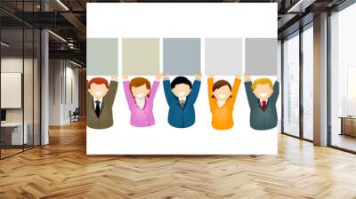 Business People Wall mural