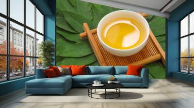 green tea Wall mural