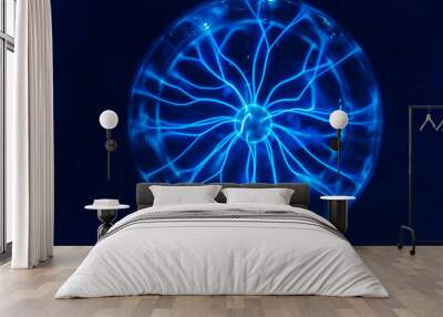 Close up of Plasma globe Wall mural