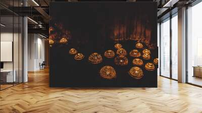 Halloween event at night Wall mural