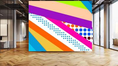 HD backgrounds and textures with colorful abstract art creations Wall mural