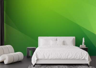 Abstract green background. Simple and modern gradation concept. vector illustration Wall mural