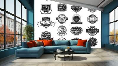 Insignia stamp set Wall mural