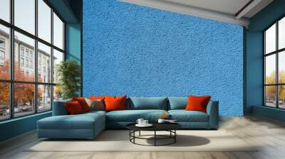 blue rough wall structure Wall mural