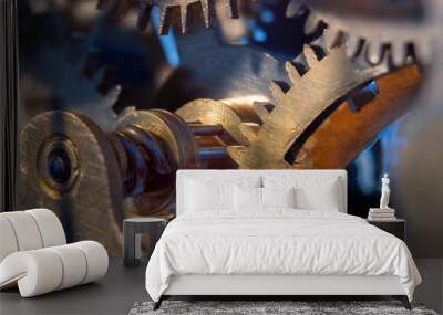 Old clock mechanism

 Wall mural