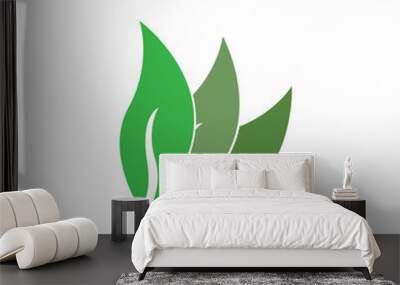 green leaf ecology nature element Wall mural