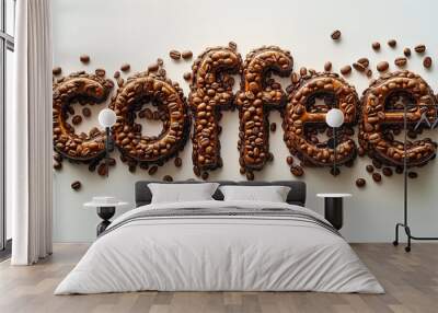 coffee beans Wall mural