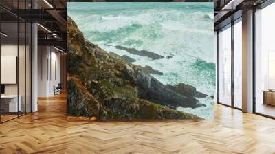 coast of sea Wall mural