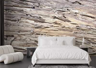 old wooden wall Wall mural