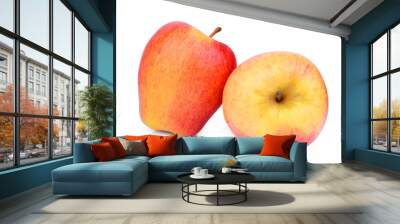 sonya apple isolated on white background Wall mural