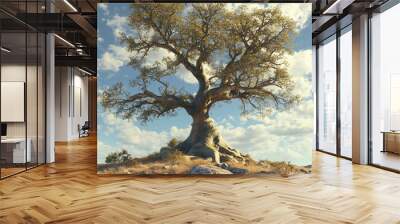 big tree Wall mural