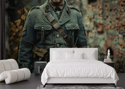 World War II Soldier Wall mural