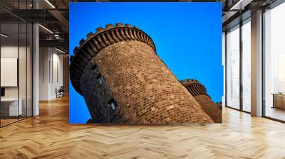 Castel Nuovo Medieval castle Naples Italy Wall mural