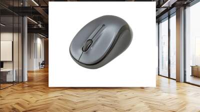 Computer mouse isolated on white background Wall mural