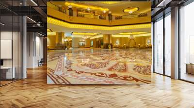 Luxurious interior of the hall Wall mural