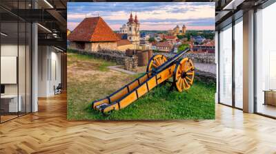 Eger, Hungary, historical Old town Wall mural