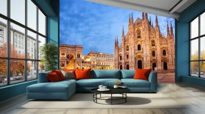 Milan Cathedral, Italy Wall mural