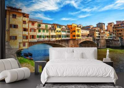 The Ponte Vecchio, Florence, Italy Wall mural