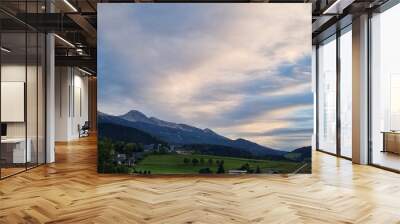 Paysages du Vercors du côté de Villard De Lans Wall mural