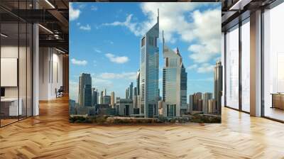 Dubai Skyline Wall mural