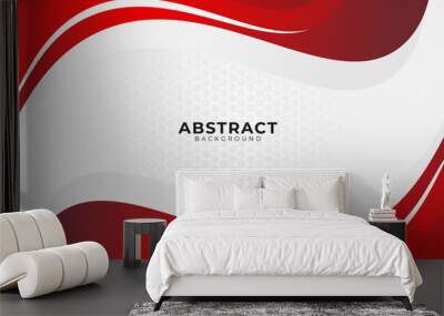 Abstract red gray gray white blank space modern futuristic background vector illustration design. Vector illustration design for presentation, banner, cover, web, card, poster, wallpaper Wall mural