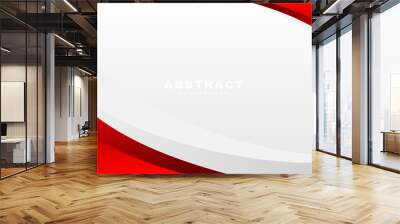 Abstract red gray gray white blank space modern futuristic background vector illustration design. Vector illustration design for presentation, banner, cover, web, card, poster, wallpaper Wall mural