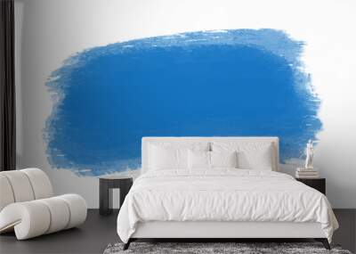 Blue splash watercolor background for textures backgrounds and web banners design Wall mural