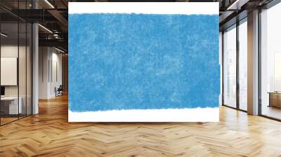 Bright blue watercolor background, vector. Wall mural