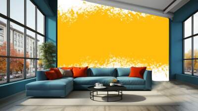 Yellow watercolor background for textures backgrounds and web banners design Wall mural