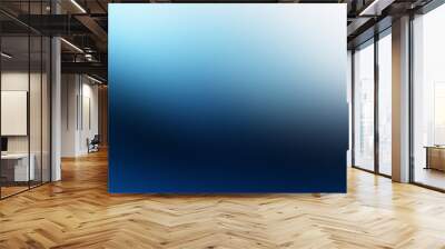 black blue , color gradient rough abstract background shine bright light and glow template empty space , grainy noise grungy texture on transparent background cutout Wall mural