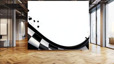 finish race sport 3d champion winner
 Wall mural