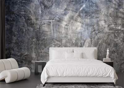 Gray cement wall or concrete surface texture for background. Wall mural