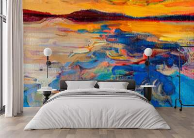 Sunset Wall mural